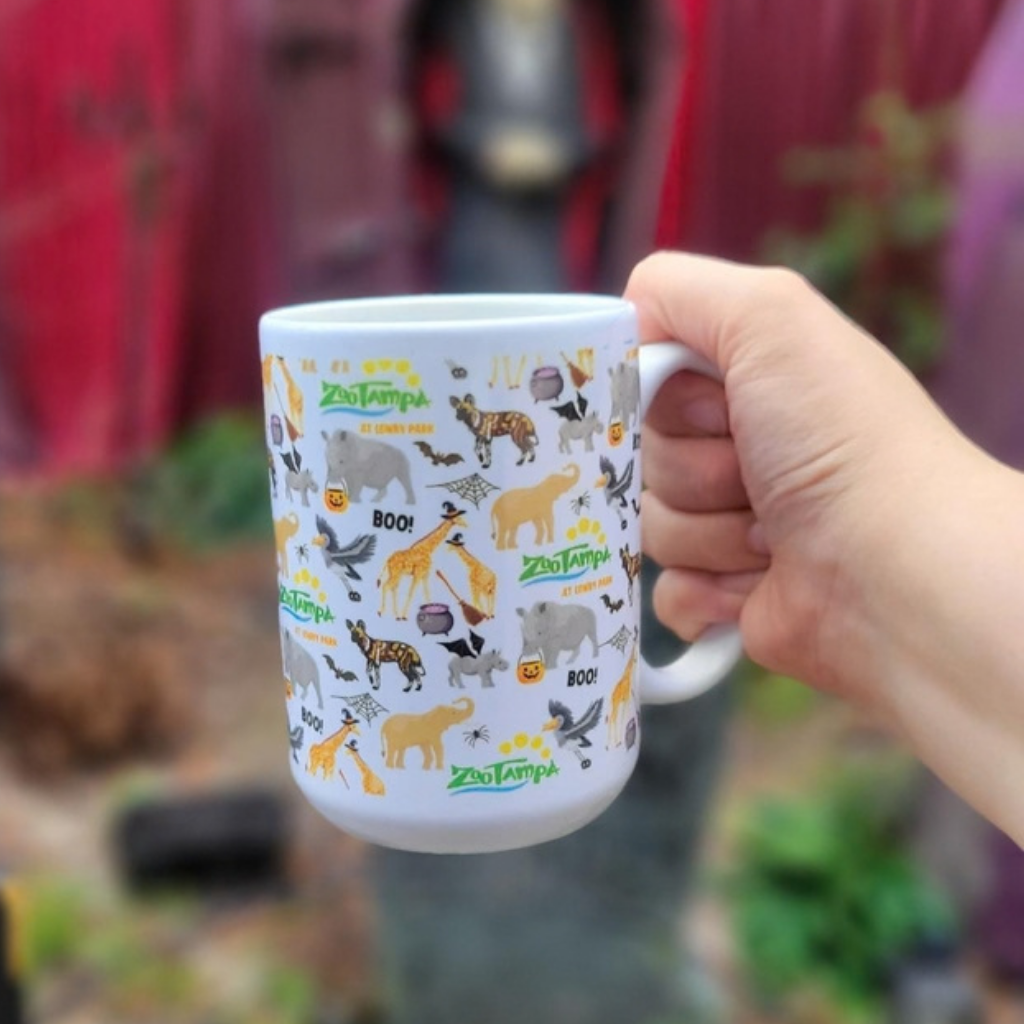 Halloween Animal Collage Mug