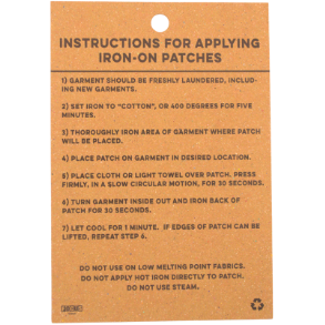 ZT iron on patch