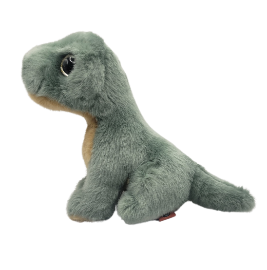 7" Green Brachiosaurs Plush