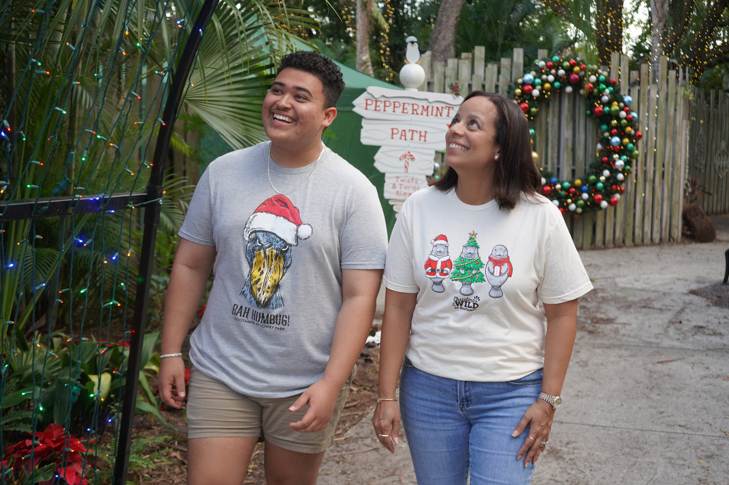 Christmas Manatee T-Shirt