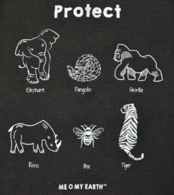 Protect Endangered Species Onesie (12-18M)