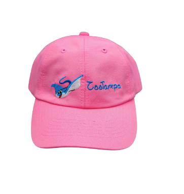 Toddler Stingray Baseball Hat - Pink