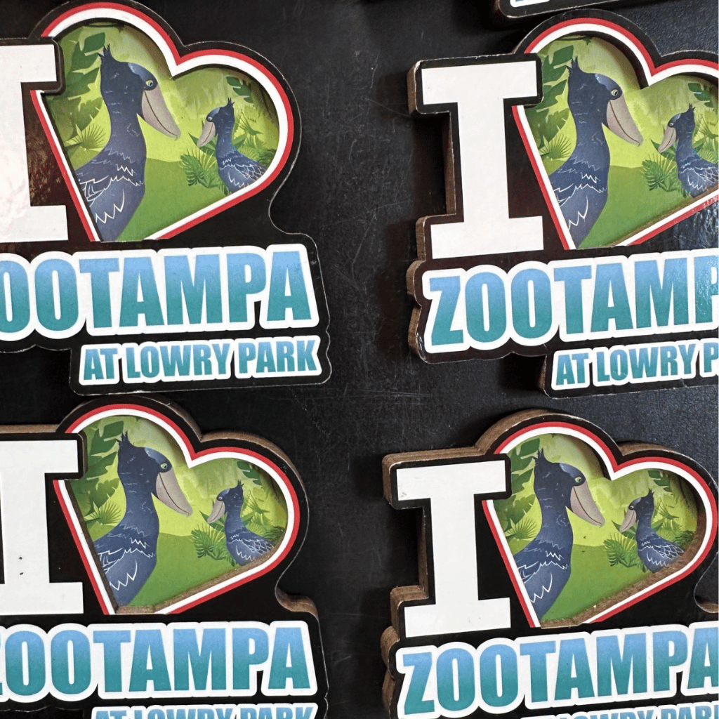 I Love Shoebills ZooTampa Magnet