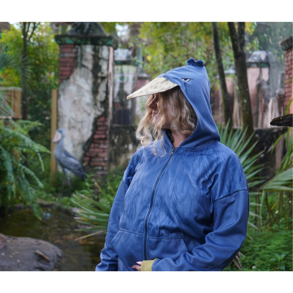Shoebill Costume Hoodie