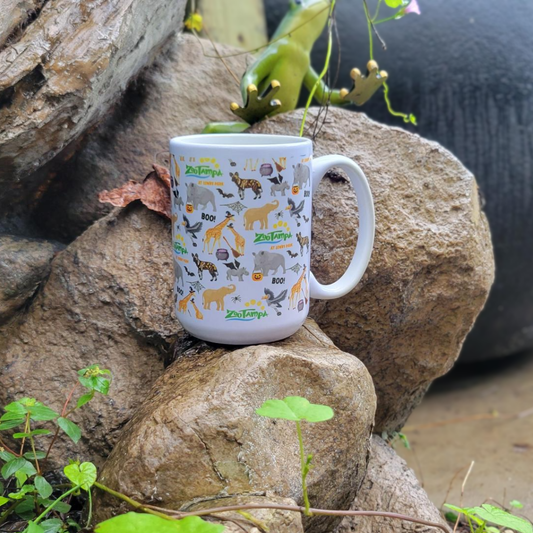 Halloween Animal Collage Mug