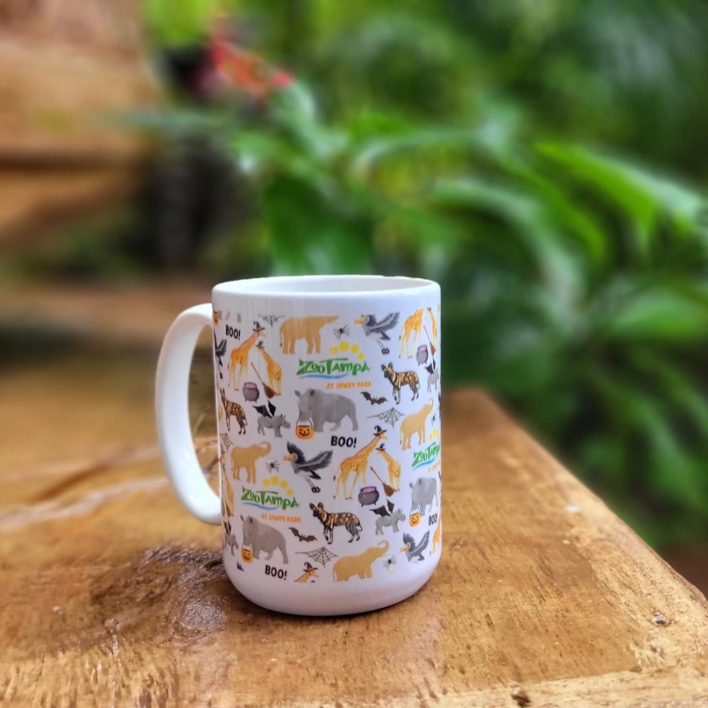 Halloween Animal Collage Mug