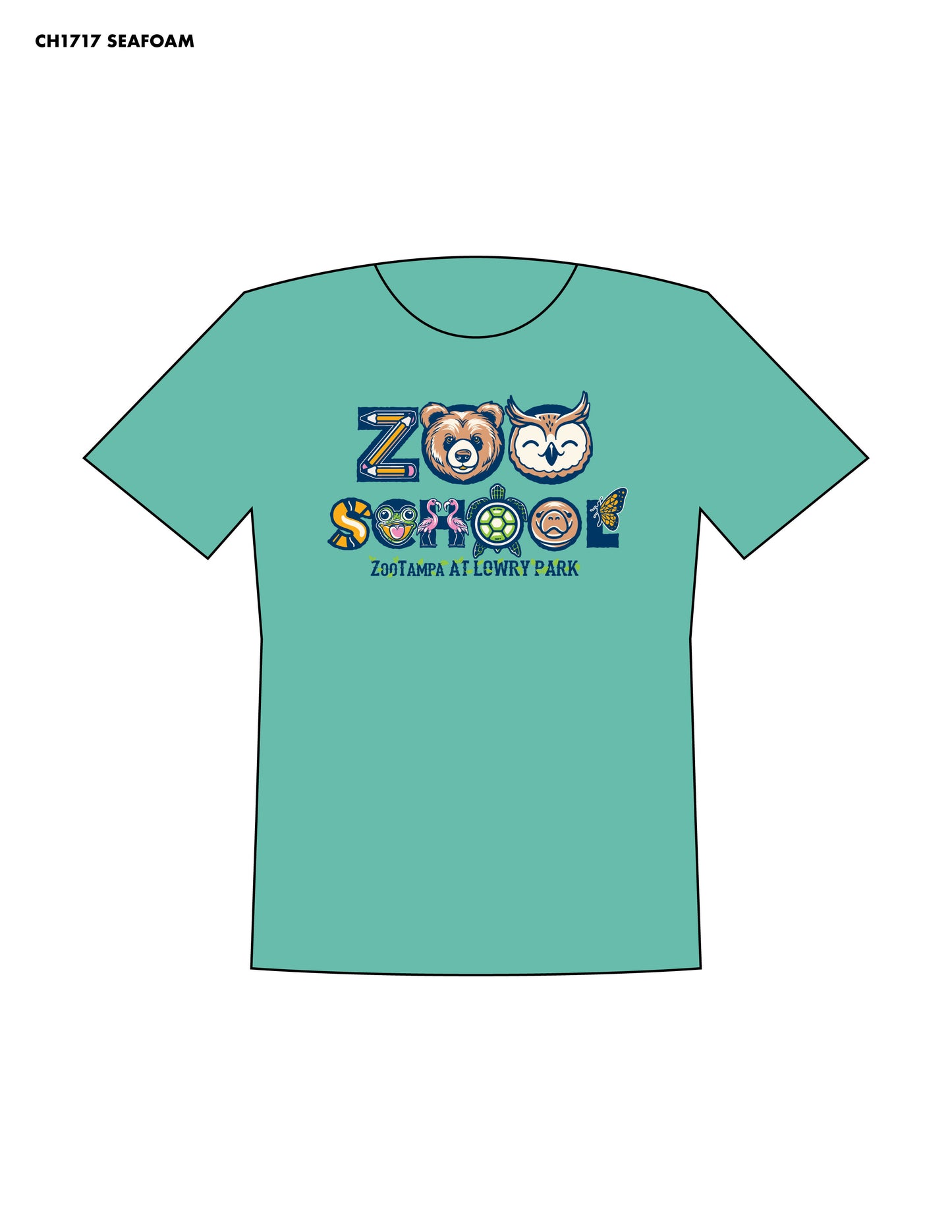 Adult Zoo School Tee