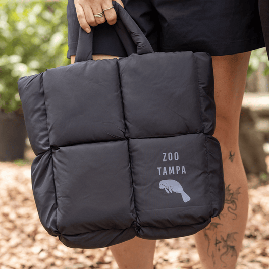 Manatee Puff Bag