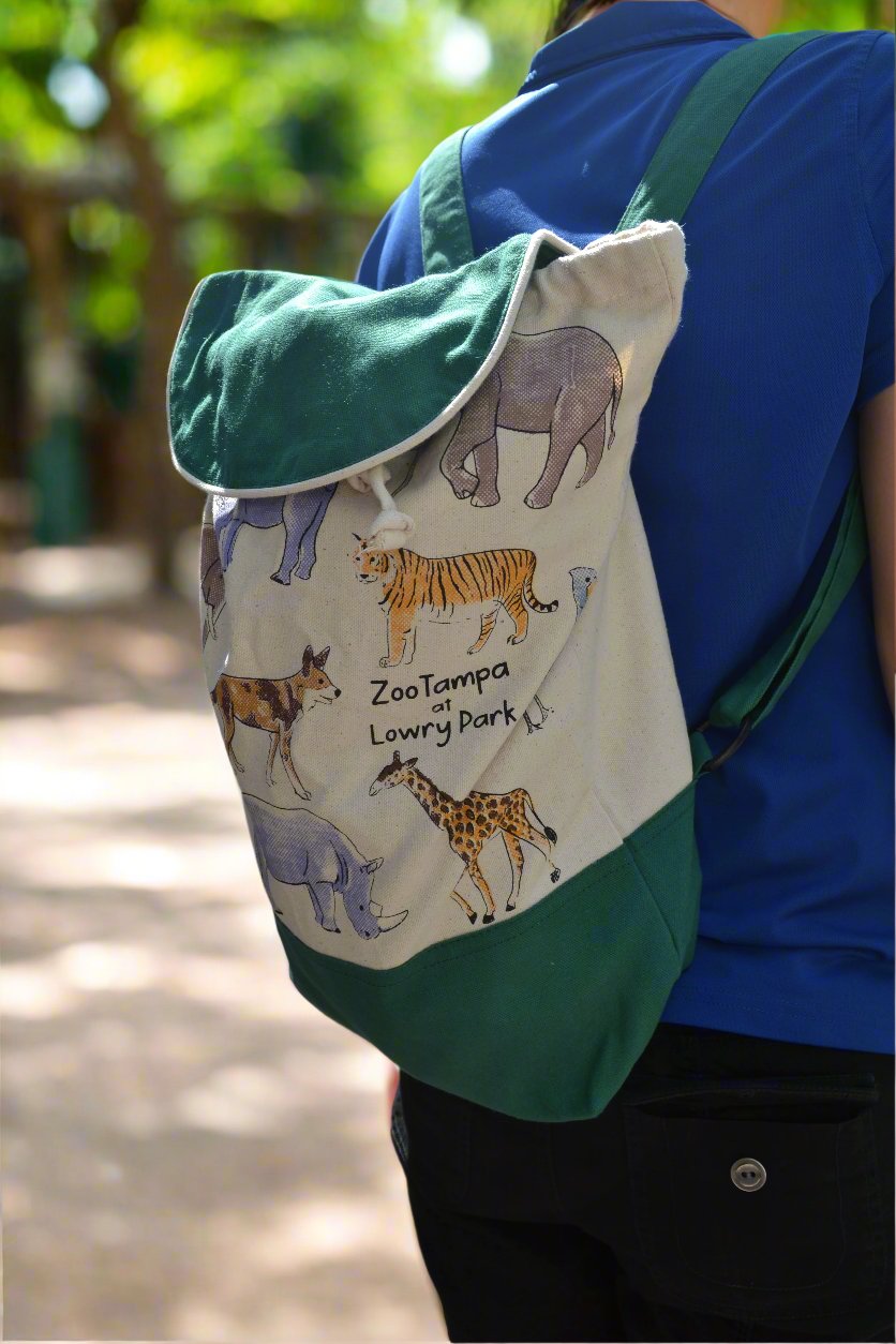 African Animal Backpack