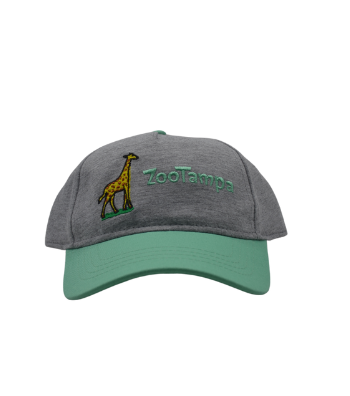 Kids Giraffe Baseball Hat- Green