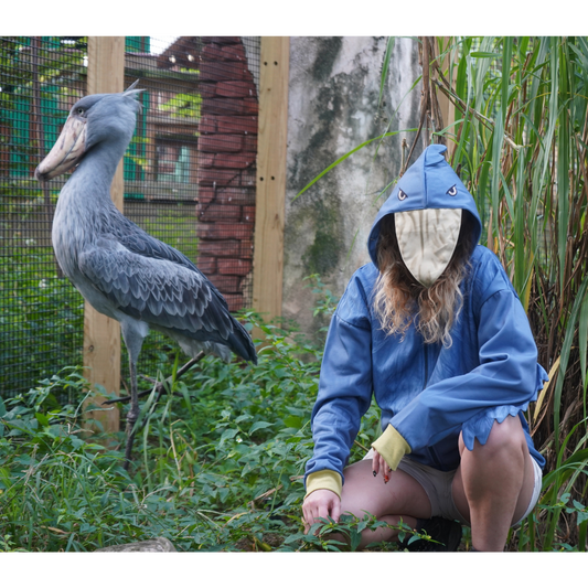 Shoebill Costume Hoodie