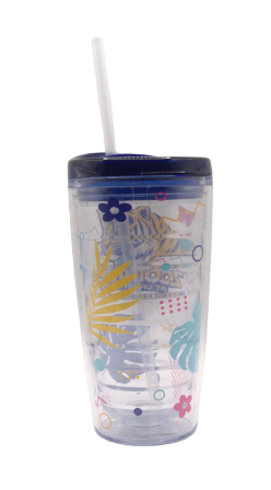 Retro Tiger cup -Blue