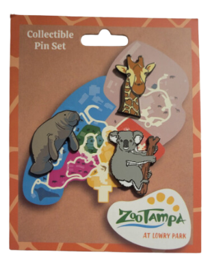 ZooTampa Collectible Pin Set