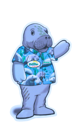 Mini Manny-T Sticker