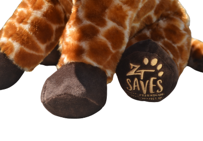 14" ZT Saves Giraffe plush