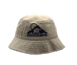 Elephant Bucket Hat- Toddler Tan