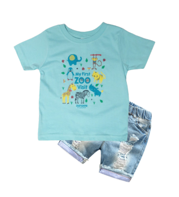 1st Visit Toddler T-Shirt Blue 2T