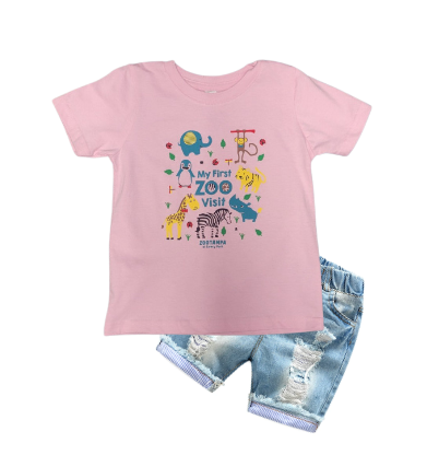 1st Visit Toddler T-Shirt Pink 2T