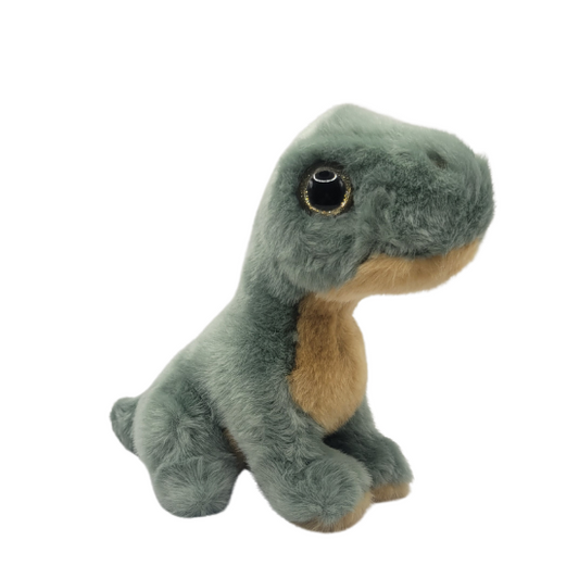 7" Green Brachiosaurs Plush