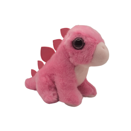 7" Pink Stegosaurs Plush