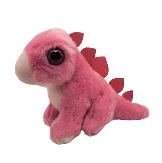 7" Pink Stegosaurs Plush