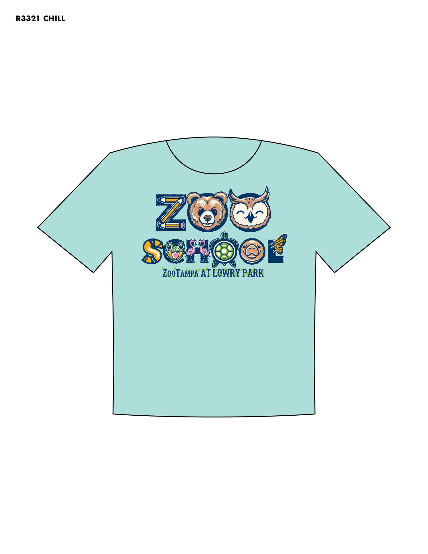 Toddler Zoo School Tee