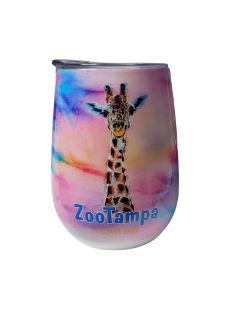 Giraffe Wine Tumbler – ZooTampa