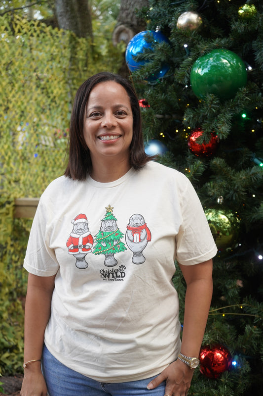 Christmas Manatee T-Shirt