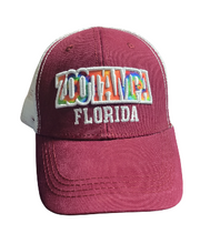 Load image into Gallery viewer, ZooTampa tie-dye baseball hat
