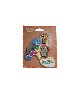 ZooTampa Collectible Pin Set