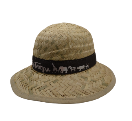 Kids Straw Safari Hat