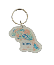 Load image into Gallery viewer, Manatee Key Chain
