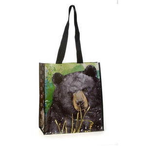 Black Bear Reusable Tote Bag