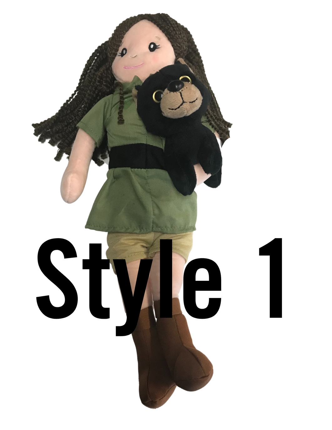 ZooKeeper Doll With Mystery Plush Animal