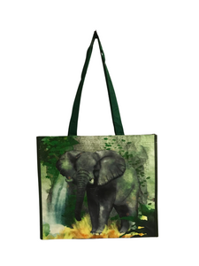 Elephant Reusable Tote Bag