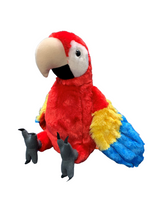Load image into Gallery viewer, Scarlett Macaw 12&quot; Plush
