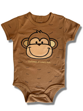 Load image into Gallery viewer, Monkey Baby Bodysuit
