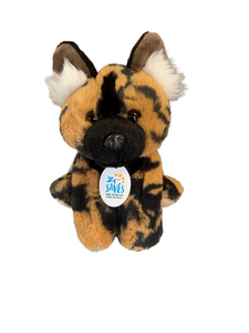 African Painted Dog 8" Plush