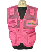 Load image into Gallery viewer, Junior Zookeeper Vest - Pink
