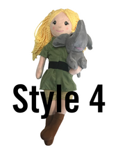 Load image into Gallery viewer, ZooKeeper Doll With Mystery Plush Animal
