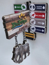 Load image into Gallery viewer, ZooTampa Directions Sign Magnet
