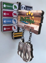 Load image into Gallery viewer, ZooTampa Directions Sign Magnet
